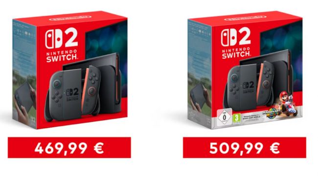 Nintendo Switch 2: preços confirmados para consoles, jogos e controladores