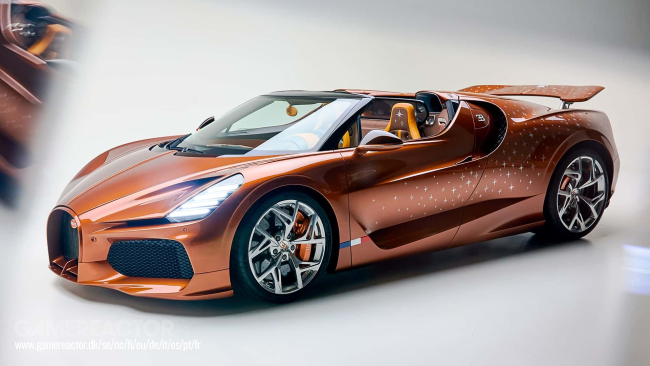 A Bugatti revelou um novo modelo único