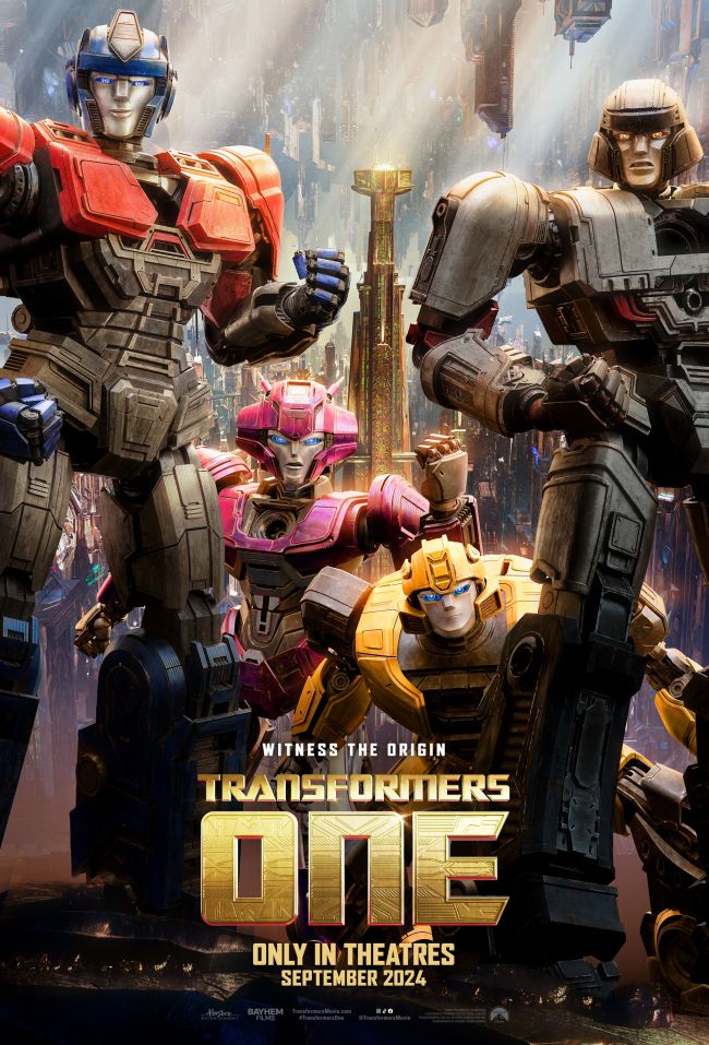 Transformers One mostra a ascensão de Megatron em setembro