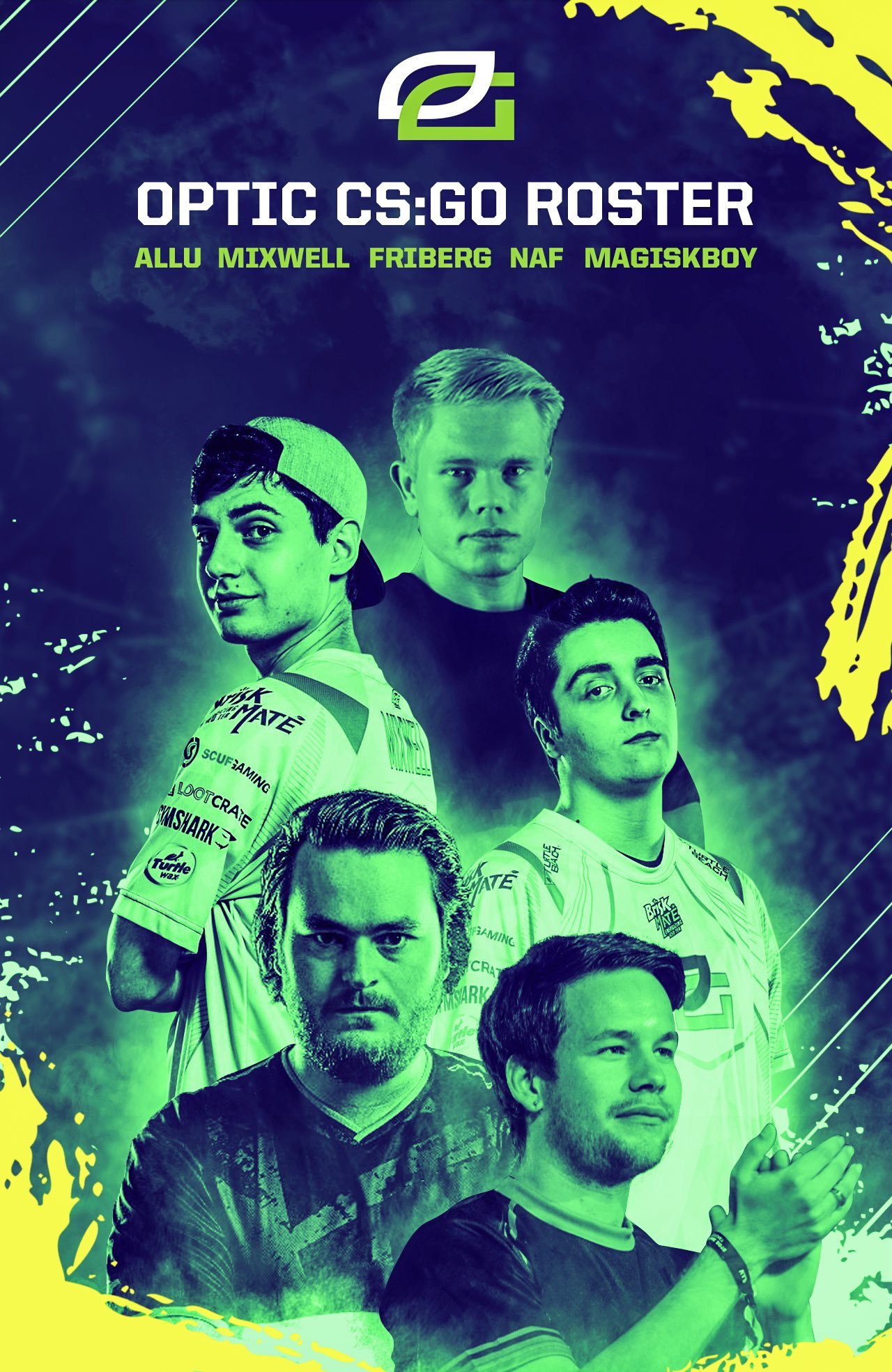 OpTic Gaming unveil their new CS:GO roster - Counter-Strike: Global ...