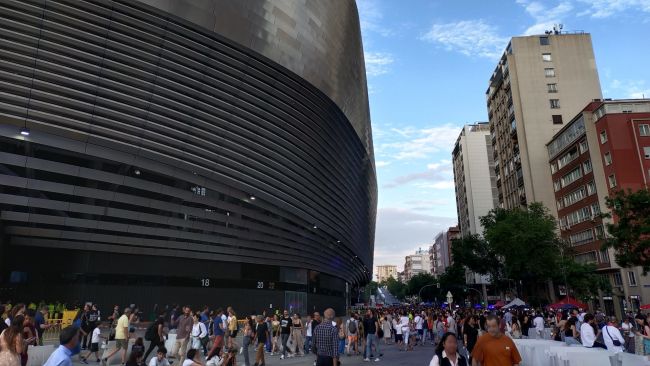 Os problemas do Real Madrid com o novo estádio Santiago Bernabéu continuam