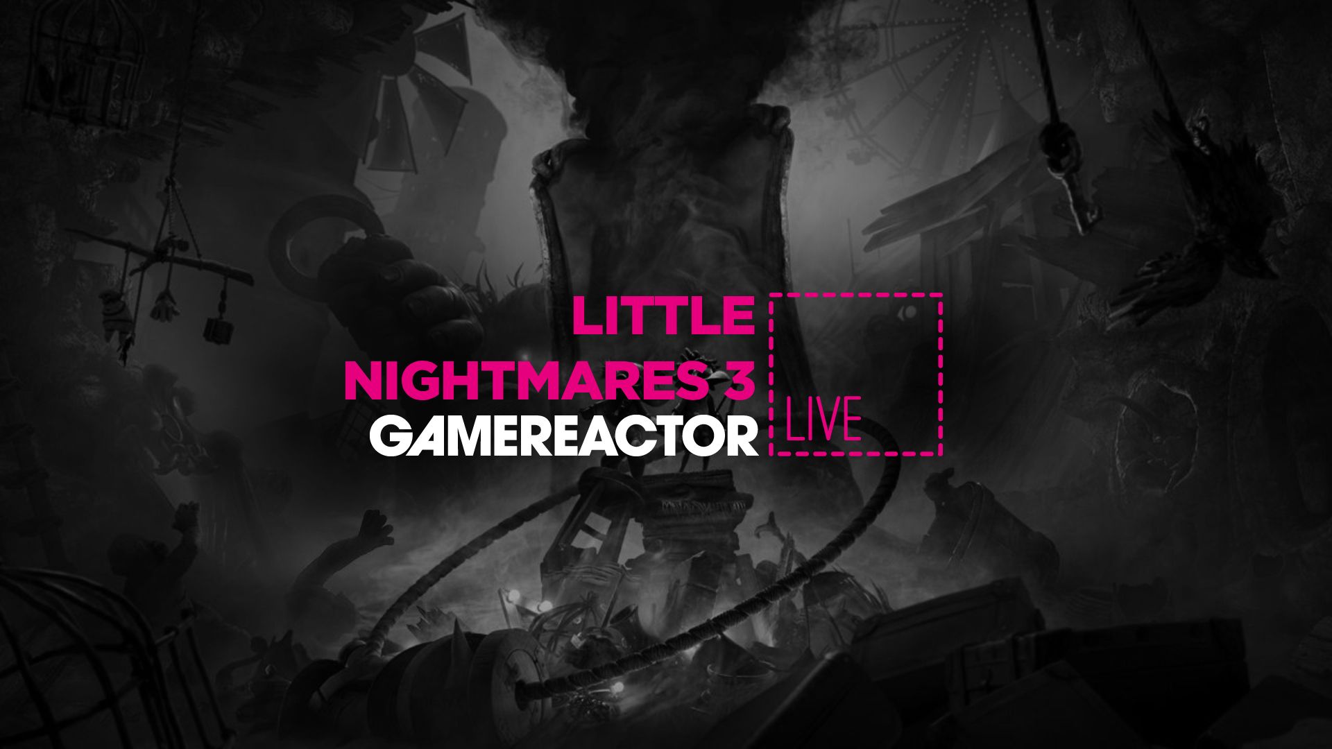 Estamos jogando Little Nightmares 3 no GR Live de hoje