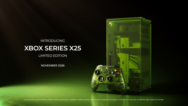 Fãs que participaram do Xbox Games Showcase em Los Angeles receberão consoles gratuitos da edição do 25º aniversário