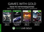 Microsoft revela Games with Gold de agosto