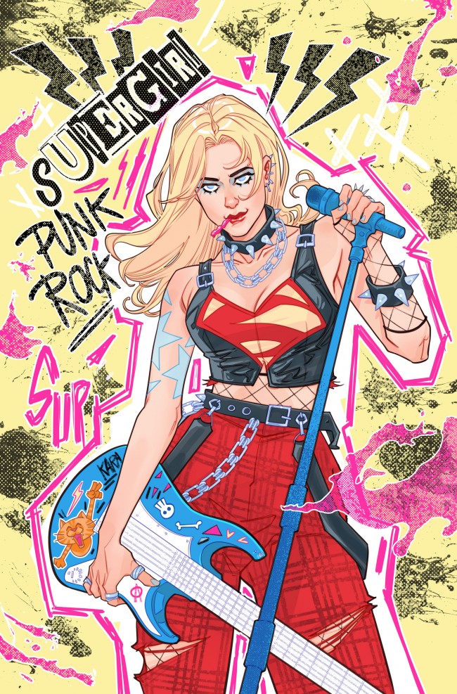 DC está dando Superman, Batman, Mulher Maravilha e mais atualizações de punk rock