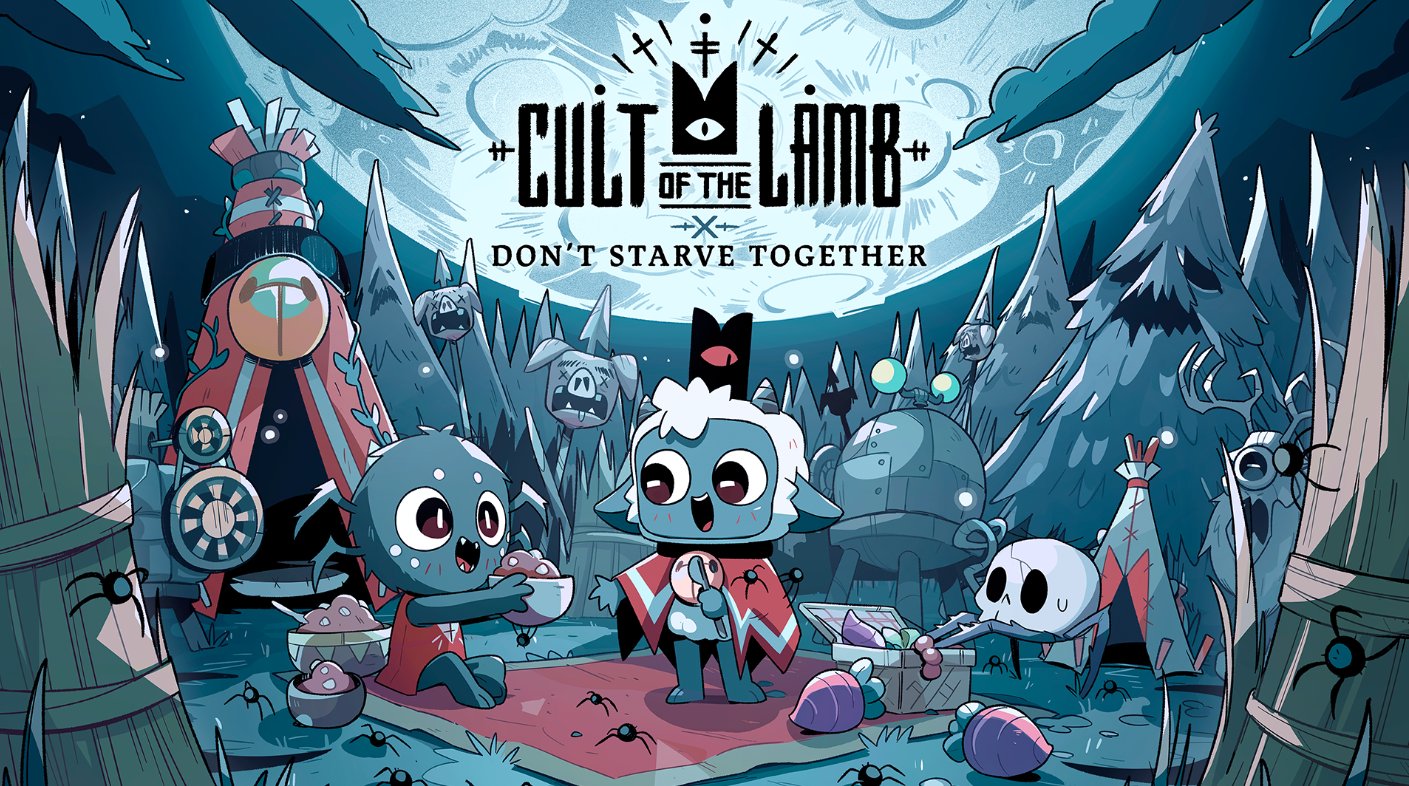 Cult of the Lamb está se unindo a Don't Starve Together