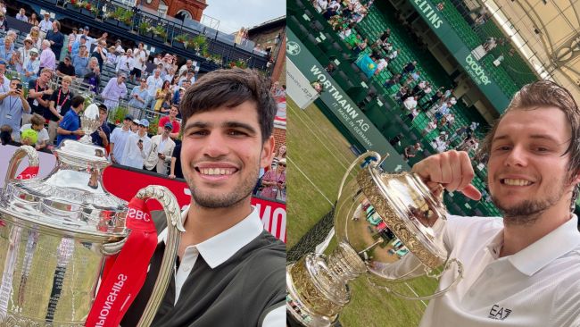 Alcaraz e Bublik coroados campeões em Queen's Club e Halle antes de Wimbledon