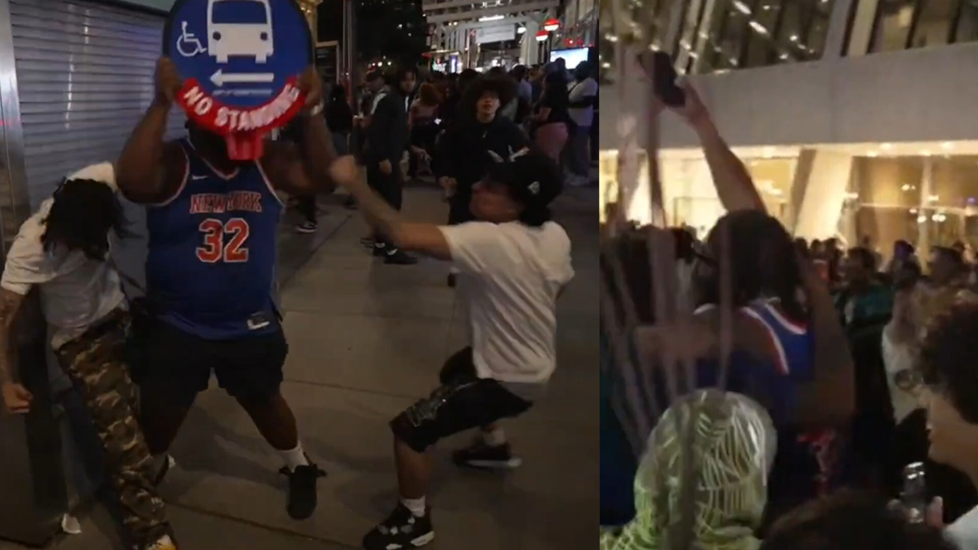 Tumultos, violência e caos em Nova York após a derrota dos Knicks na NBA