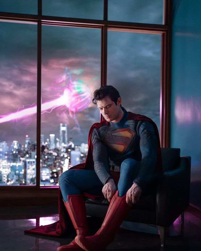 Aqui está a primeira imagem do Superman de James Gunn