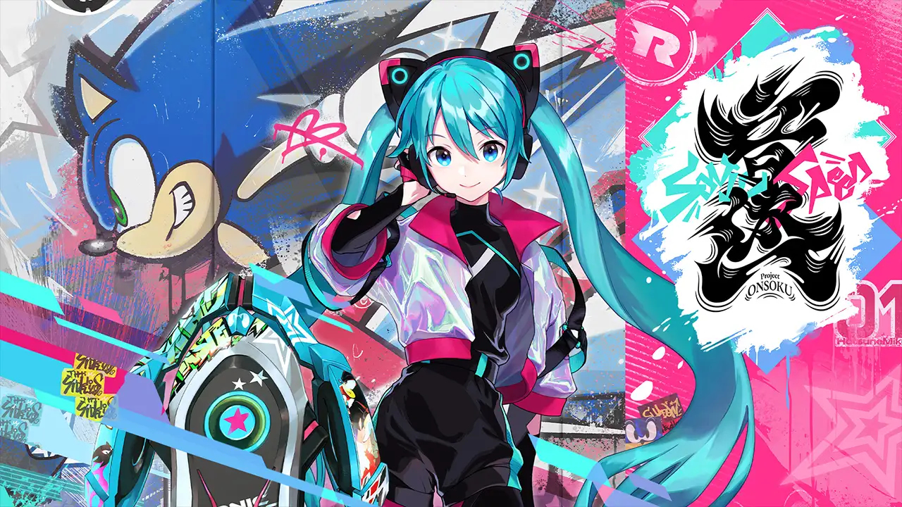 Hatsune Miku chegou para Sonic Racing: Crossworlds