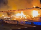 Tr&ecirc;s adolescentes incendiaram um est&aacute;dio de futebol na Finl&acirc;ndia ap&oacute;s o clube ser rebaixado