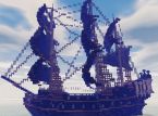 Navio de Piratas das Caraíbas foi construído ao pormenor em Minecraft