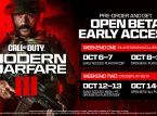 O beta aberto da Call of Duty: Modern Warfare III começa em outubro