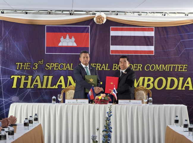 Tailândia e Camboja concordam com um segundo cessar-fogo