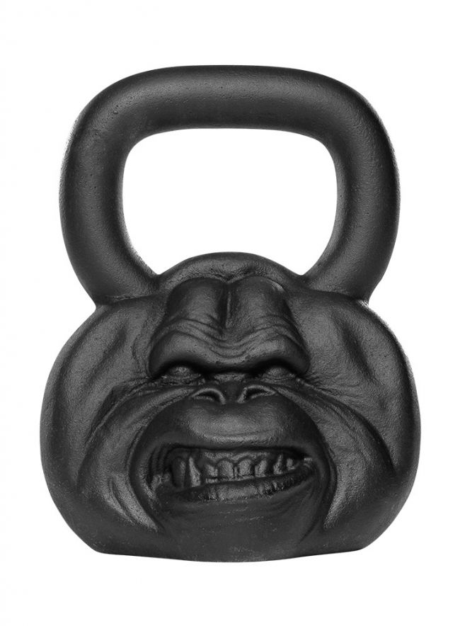 Torne-se tão forte quanto um símio com esses kettlebells de primatas