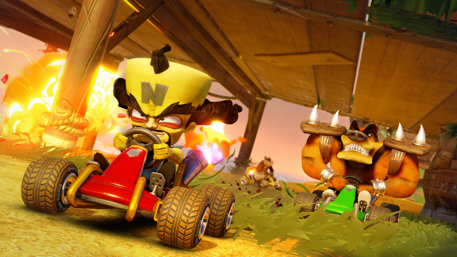 Trailer mostra o nível de personalização de Crash Team Racing Crash