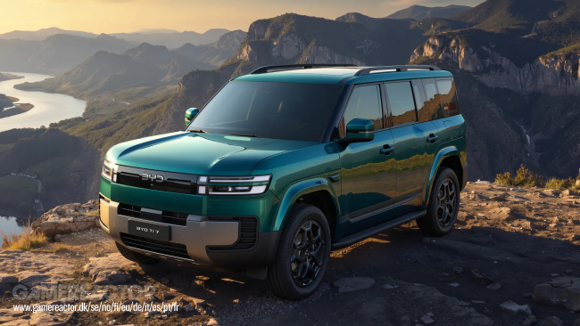 Novo BYD quadrado de sete lugares se inspira claramente no Land Rover Defender
