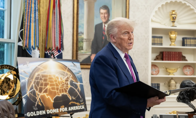 O Pentágono aprova mais de 1.000 empresas para trabalhos no Golden Dome