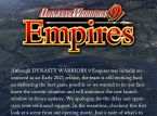 Dynasty Warriors 9 Empires foi adiado