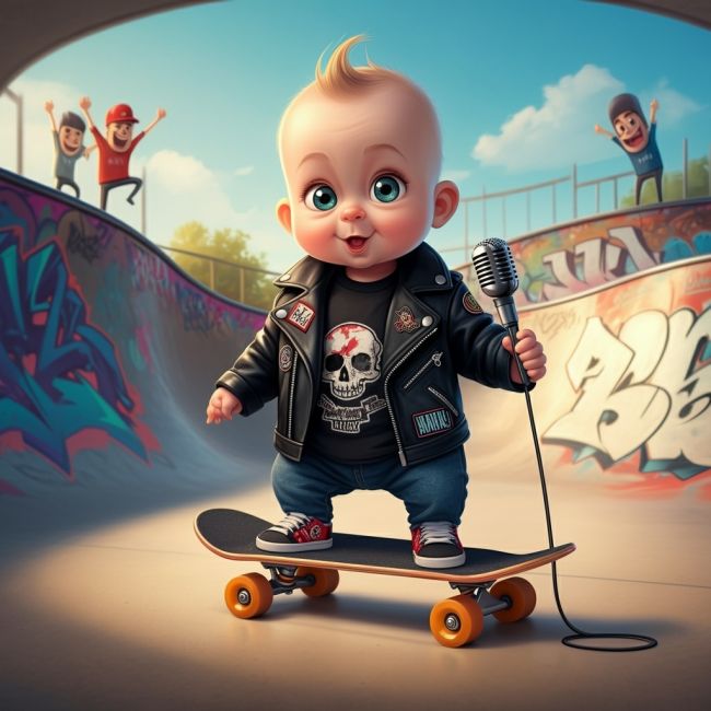 O filho de Tony Hawk e a filha de Kurt Cobain tiveram um bebê juntos