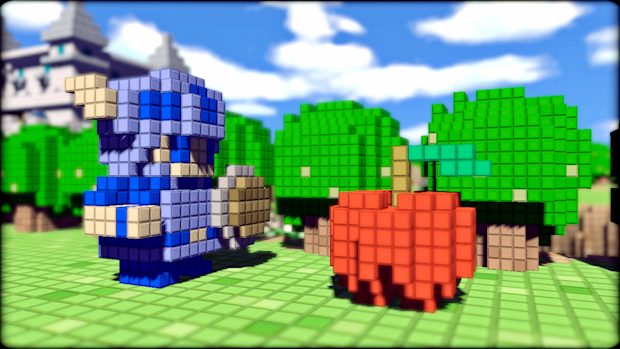 Lembra do incrivelmente delicioso Dot Game Heroes?