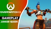 Overwatch 2 - Junker Queen Gameplay