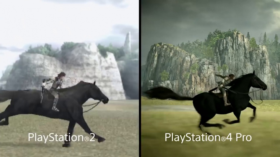 SHADOW OF THE COLOSSUS : PS2 Vs PS3 Vs PS4 (Comparison Trailer) 