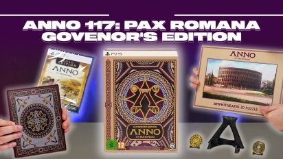 Anno 117: Pax Romana - Governor's Edition - Desempacotando
