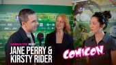 Renowned theatrical acting in video games - Jane Perry & Kirsty Rider Comicon Napoli Interview