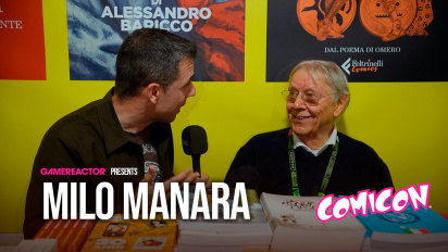 O artista de quadrinhos tocado por Eros - Entrevista com o Maestro Milo Manara na Comicon Napoli