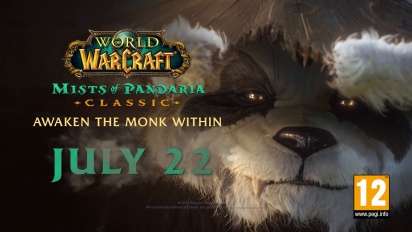 Transmissão ao vivo de Mists of Pandaria e vídeo de visão geral 1
