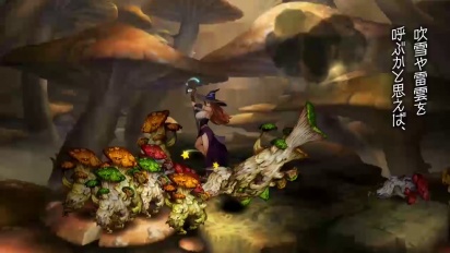 Dragon's Crown - Sorceress Gameplay Trailer