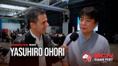 De guias Xevious para cria&ccedil;&atilde;o Alundra e a atual Matrix - Entrevista Yasuhiro Ohori BCN Game Fest