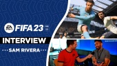 FIFA 23 - Sam Rivera Gameplay Interview na EA Vancouver