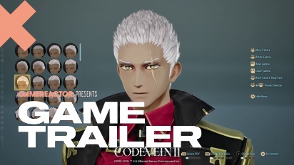 Code Vein II - Criador de Personagem Time-Lapse