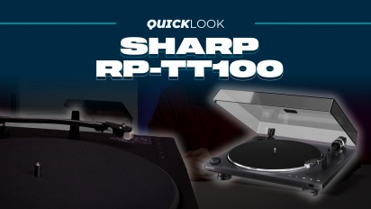Sharp Automatic Turntable RPTT100 (Quick Look) - Estilo Clássico com Conveniências Modernas