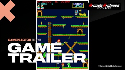 Arcade Archives 2 Roc'n Rope - J&aacute; dispon&iacute;vel (PS5 & PS4)