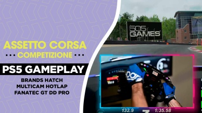 Assetto Corsa Competizione - Marcas Hatch Fanatec GT DD Pro PS5 Gameplay (HD)