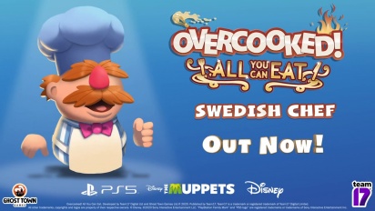 Overcooked! Tudo o que você pode comer - Trailer de personagem do chef sueco