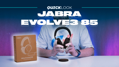Jabra Evolve3 85 (Quick Look) - Clareza Impar&aacute;vel
