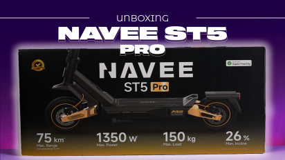 Navee ST5 Pro Urban Electric Scooter - Desempacotando