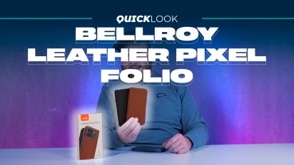 Bellroy Leather Pixel Folio (Quick Look) - Aparência luxuosa