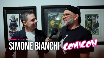 Um mundo de quadrinhos cheio de verdes e inten&ccedil;&atilde;o - Entrevista Simone Bianchi na Comicon Napoli