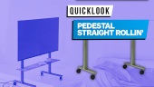 Pedestal Straight Rollin' (Quick Look) - Manobrabilidade incomparável