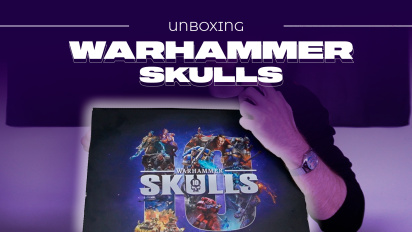 Warhammer Skulls Kit de Imprensa do 10&ordm; Anivers&aacute;rio Desembalando