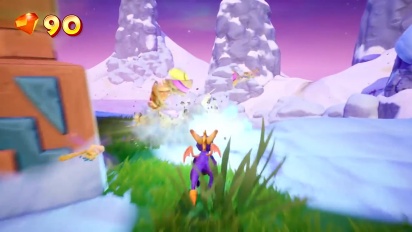 Spyro Reignited Trilogy - Frozen Altars Gameplay
