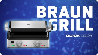 Braun MultiGrill 9 (Quick Look) - A churrasqueira que pode fazer tudo