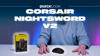 Corsair Nightsword V2 (Olhada r&aacute;pida) - Um rato que te deixa trabalhar duro e depois brincar duro