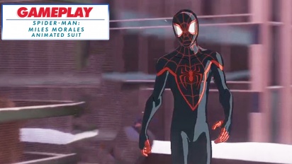 Spider-Man: Miles Morales - Animated suit - Gameplay Montage